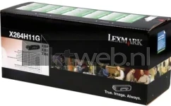 Lexmark X264H11G zwart (Origineel Hoge Capaciteit)