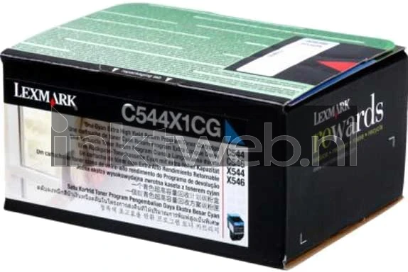 Lexmark C544X1CG cyaan