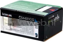 Lexmark C544X1CG cyaan (Origineel)
