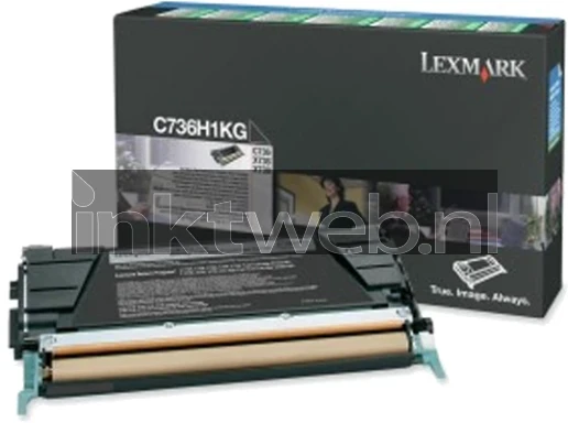 Lexmark C736, X736, X738 zwart