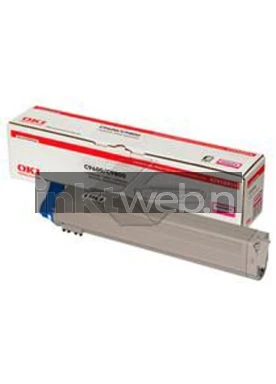 Oki Toner magenta Combined box and product