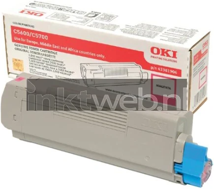 Oki C5600 / C5700 Toner magenta