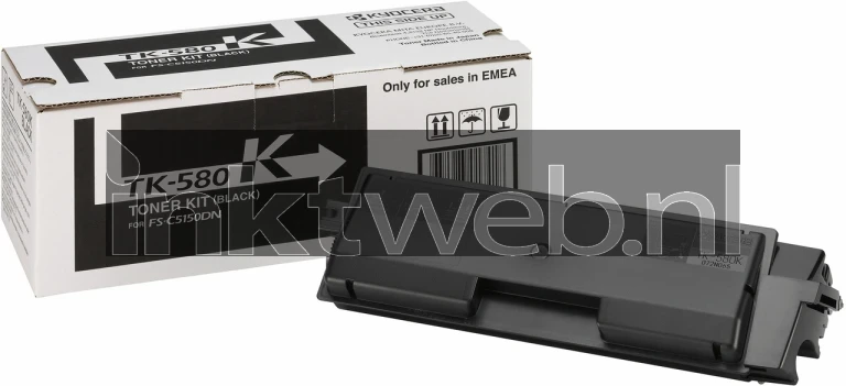 Kyocera Mita TK-580 zwart