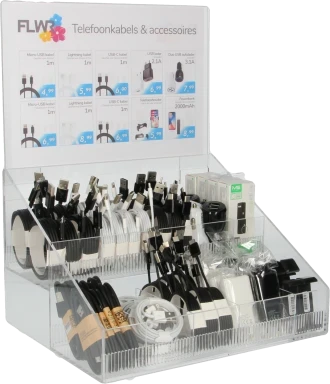 FLWR Toonbankdisplay Telefoonaccessoires