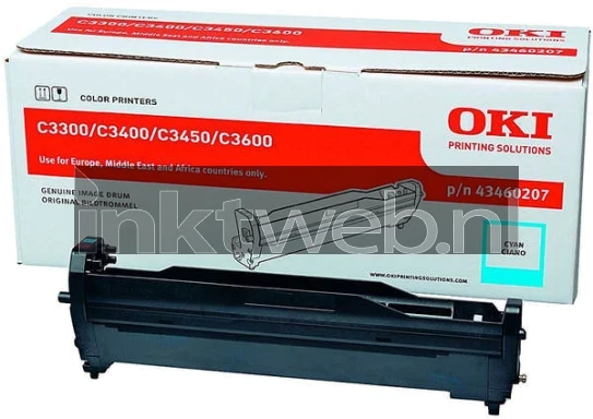 Oki Drum Cyan Combined box and product