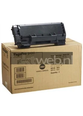 Konica PP9100 zwart Combined box and product