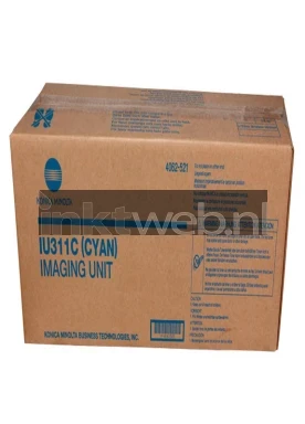 Konica IU311C cyaan Front box