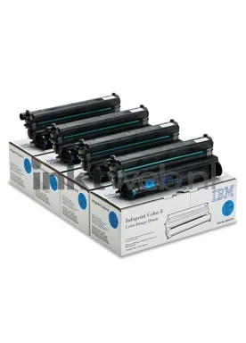 IBM 02N7224 IPC8 DRUM CYAN cyaan Combined box and product