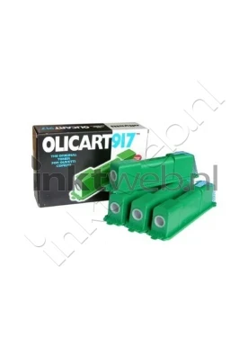 OLIVETTI B0287 Toner zwart 4 Stuks Combined box and product