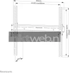 Neomounts WL30-350BL14 | TV wandsteun zwart Product only