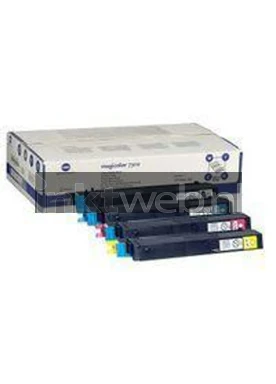 QMS MC7300 zwart en kleur Combined box and product