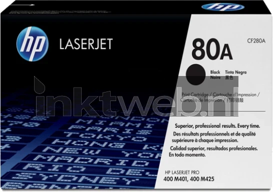 HP 80A zwart