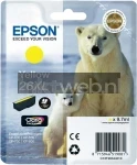 Epson 26XL geel (Origineel Hoge Capaciteit)
