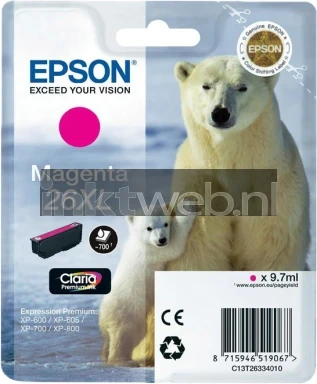 Epson 26XL magenta