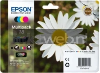 Epson 18 Multipack zwart en kleur (Origineel)