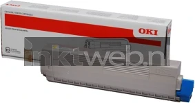 Oki C822 Toner geel (Origineel)