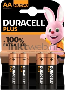 Duracell AA Plus 100% 4-pack