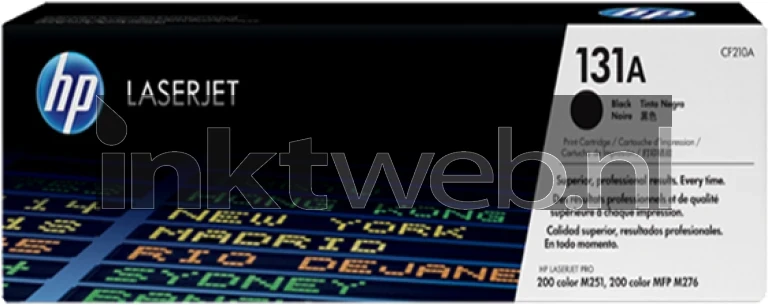 HP 131A zwart Front box