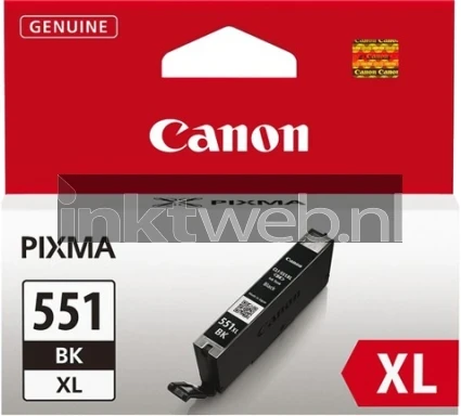 Canon CLI-551XL zwart