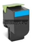 Lexmark 70C2HC0 cyaan (Origineel Hoge Capaciteit)
