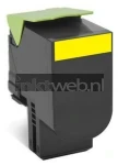 Lexmark 70C20Y0 geel (Origineel Recycled)