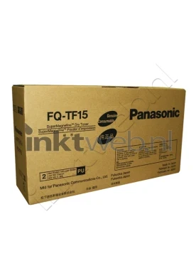 PANASONIC FQ-TF15 Toner zwart Front box