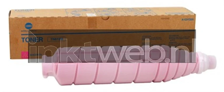 Konica Minolta TN-615 magenta Combined box and product