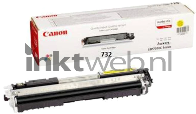 Canon 732-Y geel Combined box and product