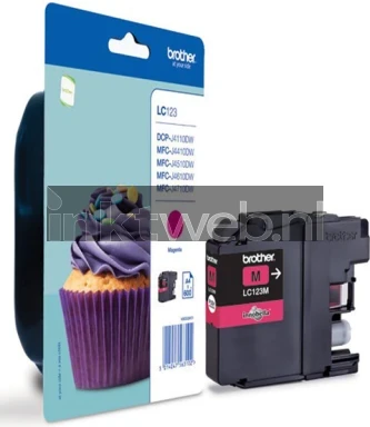 Brother LC-123M magenta