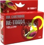 Epson T0804 geel voorkant doosje Front box