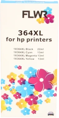 FLWR HP 364XL Multipack zwart en kleur