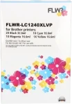 Brother LC-1240XL Multipack zwart en kleur Front box
