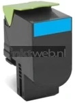 Lexmark 80C2XC cyaan (Origineel XXL)