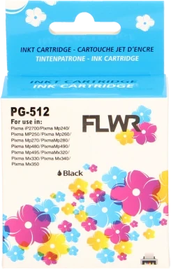FLWR Canon PG-512 zwart