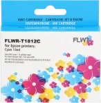 FLWR Epson 18XL cyaan (Huismerk (compatible))