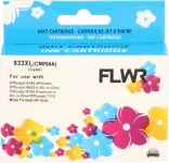 FLWR HP 933XL cyaan (Compatible XXL)