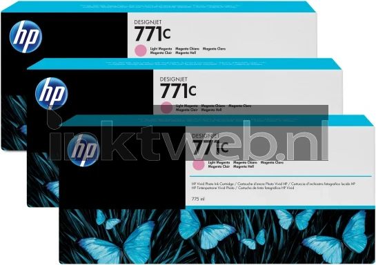 HP B6Y35A licht magenta Front box