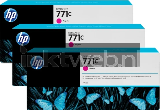 HP B6Y33A magenta Front box