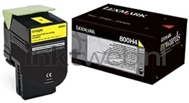 Lexmark 800H4 geel (Origineel)