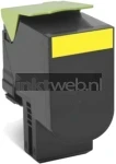 Lexmark 70C2HYE geel (Origineel Hoge Capaciteit)