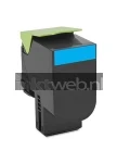 Lexmark 80C2SCE cyaan (Origineel)