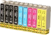 FLWR Epson 16XL Multipack (2 sets) zwart en kleur Product only