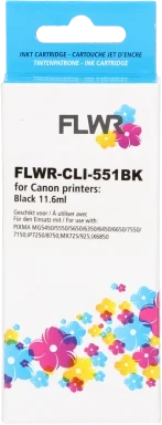 FLWR Canon CLI-551XL zwart