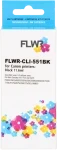 FLWR Canon CLI-551XL zwart (Huismerk (compatible))