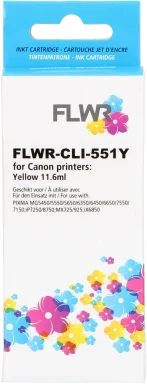 FLWR Canon CLI-551XL geel