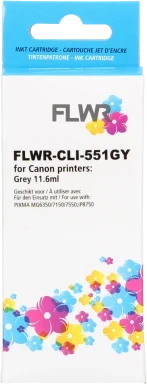 FLWR Canon CLI-551GY grijs