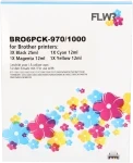 Huismerk Brother LC970/1000 6-pack - Optie 13 Front box