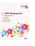 Brother LC-985 6-pack - Optie 17 Front box