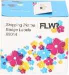 FLWR Dymo 99014 Adreslabel 54 mm x 101 mm  wit