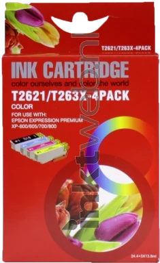 Huismerk Epson 26XL Multipack zwart en kleur